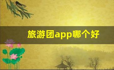 旅游团app哪个好