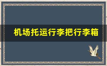 机场托运行李把行李箱摔坏了怎么办_机场托运行李怎么收费