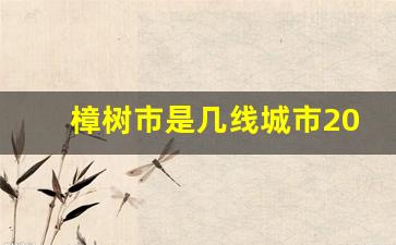 樟树市是几线城市2023_樟树市属于几线城市啊