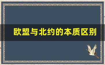 欧盟与北约的本质区别_南联盟分成了8个国家