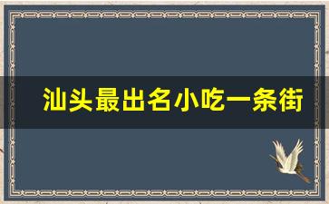 汕头最出名小吃一条街_汕头人气最旺的夜市