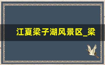 江夏梁子湖风景区_梁子湖风景区地理位置