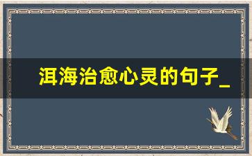 洱海治愈心灵的句子_苍山洱海的浪漫句子