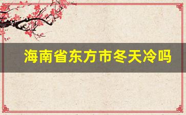 海南省东方市冬天冷吗_东方市好还是琼海好