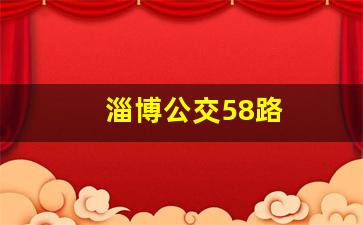 淄博公交58路