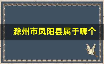 滁州市凤阳县属于哪个省_凤阳属于滁州吗