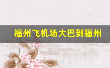 福州飞机场大巴到福州哪里_莆田东站到福州飞机场的大巴时间表