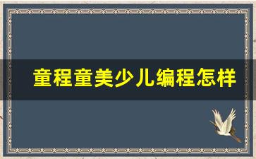 童程童美少儿编程怎样收费_童程童美北京总部电话