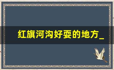 红旗河沟好耍的地方_重庆红旗河沟休闲中心