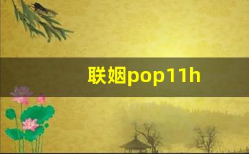 联姻pop11h