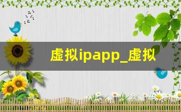 虚拟ipapp_虚拟ip定位软件下载