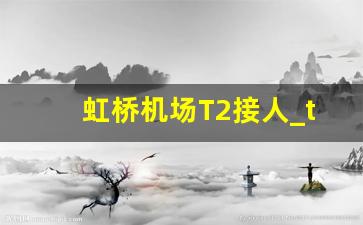 虹桥机场T2接人_t2接人车停在哪里最好