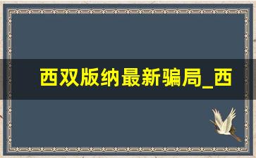 西双版纳最新骗局_西双版纳会被骗出境吗