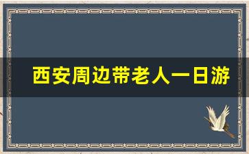 西安周边带老人一日游_西安附近一日游的绝佳去处