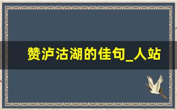 赞泸沽湖的佳句_人站在泸沽湖的佳句