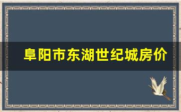 阜阳市东湖世纪城房价_阜阳东湖世纪城七区咋样