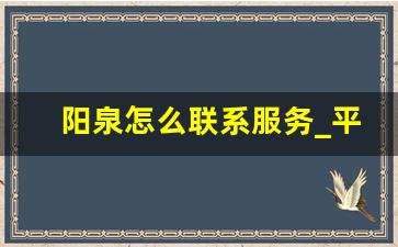 阳泉怎么联系服务_平定县哪里有卖的