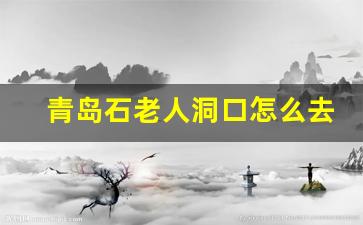 青岛石老人洞口怎么去_石老人海作文300字