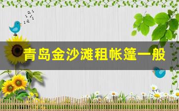 青岛金沙滩租帐篷一般多少钱一天_青岛金沙滩收费吗