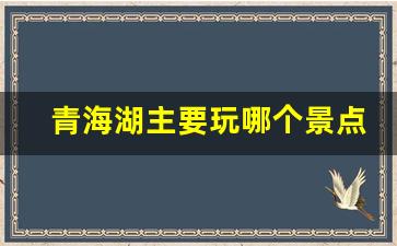 青海湖主要玩哪个景点_青海湖沿线景点