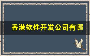 香港软件开发公司有哪些_软件开发外包公司