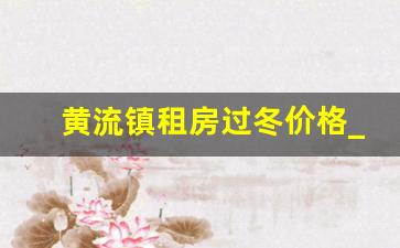 黄流镇租房过冬价格_海南东方500元左右的租房