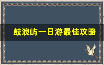 鼓浪屿一日游最佳攻略_厦门一日游攻略自由行