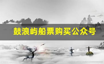 鼓浪屿船票购买公众号_散客去鼓浪屿在哪个码头坐船